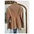 Balmain Jacke aus Hirschleder Beige - Ansicht 6