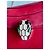 Borsa a mano Bulgari Serpenti in pelliccia rossa Rosso - vista 3