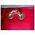 Borsa a mano Bulgari Serpenti in pelliccia rossa Rosso - vista 5