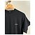 BALENCIAGA Tops T.Internacional L Algodón Negro - vista 2