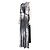 Stella Mc Cartney Stella McCartney Sequin Front Double-Layer Dress Black Silver hardware - view 3
