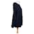 Autre Marque Sarah Pacini Oversize Langarmpullover Schwarz Wolle  - Ansicht 3