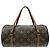 Borsa Louis Vuitton Monogram Old Papillon 26 Marrone