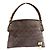 Borsa Whisper PM in suede Monogram Louis Vuitton Porpora