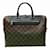 Louis Vuitton Monogram Macassar Porte Document Jour NM M54019 Brown Black Leather  ref.1872640