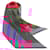 Hermès Foulard en soie Twilly Hermes Rose  ref.1872818