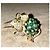 Autre Marque Spilla Topo Giovane in Oro 18K con Smeraldi e Diamanti Verde - vista 2