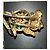 Autre Marque Spilla Topo Giovane in Oro 18K con Smeraldi e Diamanti Verde - vista 5