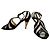 Sandali con tacco Dolce & Gabbana in pelle nera Nero