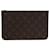 Louis Vuitton Pochette Brown Cloth  ref.1872956