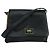 Borsa a spalla Salvatore Ferragamo in pelle nera e oro Auth am7272 Nero D'oro