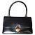 Borsa baguette modello "Ring" della Maison Hermès risalente agli anni 1950-1960 Nero