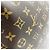 Borsa Louis Vuitton Monogram Looping GM Marrone - vista 3