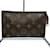 Pochete Monogram Louis Vuitton Marrom Couro envernizado  ref.1875195