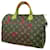Louis Vuitton Speedy 30 Brown Cloth  ref.1875296