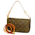 Louis Vuitton Pochette Accessoire Marrom Lona  ref.1875311