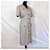 Yves Saint Laurent Winterkleid YSL Variation Vintage der 90er Schwarz Weiß  - Ansicht 8