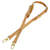 LOUIS VUITTON Adjustable Shoulder Strap Leather 38.6""-42.5"" Beige Auth 102632  ref.1875792