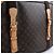 Borsa da viaggio Louis Vuitton Monogram Satellite 53 M23356 Marrone - vista 15