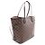 Sac tote Louis Vuitton Damier Neverfull MM N40598 Marron - vue 2