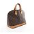 Sac à main Louis Vuitton Alma PM Monogram Marron - vue 2