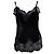 Autre Marque Goldhawk, black velvet and lace top