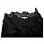 Autre Marque Goldhawk, black velvet and lace top - view 6