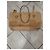 Borsa da viaggio Prada in pelle beige - vista 15