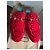 Mocassini Princetown Gucci Rossi in Pelle e Lana Rosso - vista 15