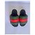 Sandali Gucci Demetra in nylon imbottito rosso e verde - vista 16