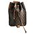 Randonnee Louis Vuitton Leather Monogram Backpack Brown