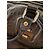 Boston Techno Tag bag pelle guccissima Nero - vista 13