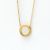 Tiffany & Co Collana pendente Tiffany T a due cerchi in oro rosa D'oro - vista 2