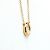 Tiffany & Co Collana pendente Tiffany T a due cerchi in oro rosa D'oro - vista 4