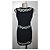 Moschino Cheap And Chic Midi Kleid schwarz weiß - vista 4