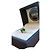 D&G Männlicher Solitär-Ohrring mit echter kolumbianischer Smaragd aus 18 Karat Gold Gold hardware