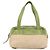CHANEL Borsa a mano in cotone beige CC Auth 102761 - vista 13