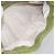 CHANEL Borsa a mano in cotone beige CC Auth 102761 - vista 21