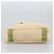 CHANEL Borsa a mano in cotone beige CC Auth 102761 - vista 5