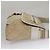 PRADA Borsa a Spalla Nylon Beige Argento Auth 103773 - vista 3