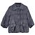Jaqueta acolchoada Jil Sander em nylon cinza