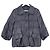 Jaqueta acolchoada Jil Sander em nylon cinza - vista 4