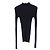 Jil Sander Ripp-Turtleneck-Pullover aus marineblauer Wolle - Ansicht 4