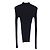 Jil Sander Ripp-Turtleneck-Pullover aus marineblauer Wolle - Ansicht 5