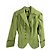 Blazer Plein Sud Amor Verde de Lino - vista 2