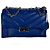 Michael Kors Cece Borsa a spalla in pelle trapuntata blu
