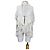 Ralph Lauren Cardigan Elfenbein Wolle Alpaka Weiß