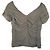 Dries Van Noten Bluse mit Raffung Grau
