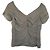 Dries Van Noten Bluse mit Raffung Grau - Ansicht 2