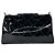 Borsa da bowling Longchamp Boston in pelle verniciata nera Nero - vista 4